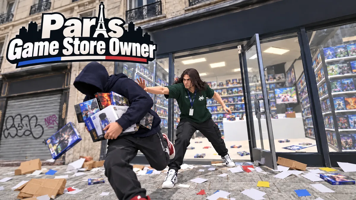 Paris Game Store Owner